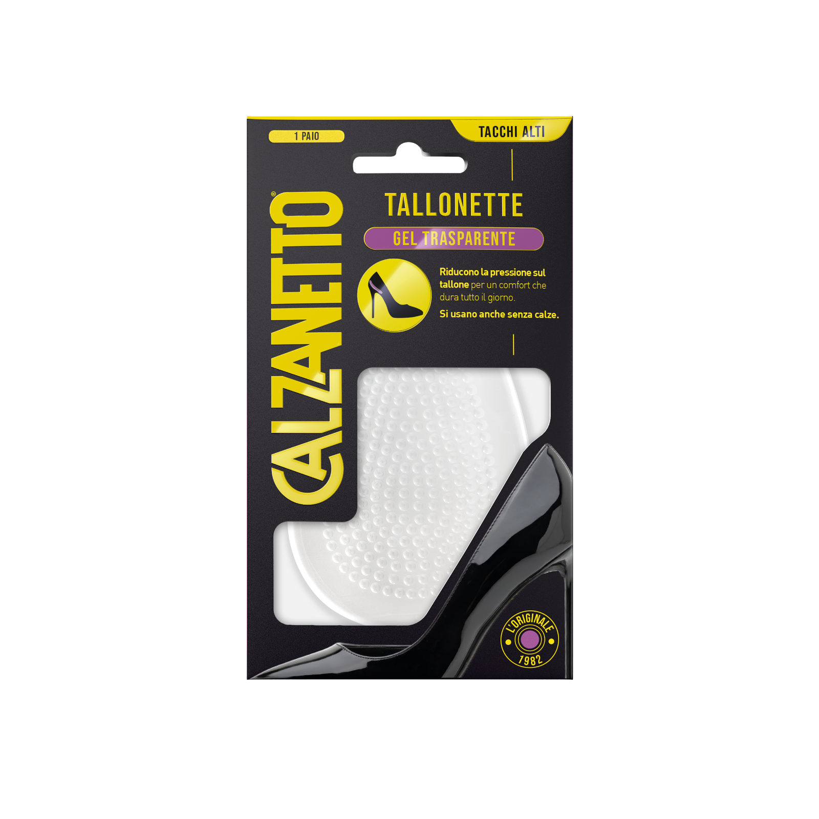 Tallonette in gel trasparente