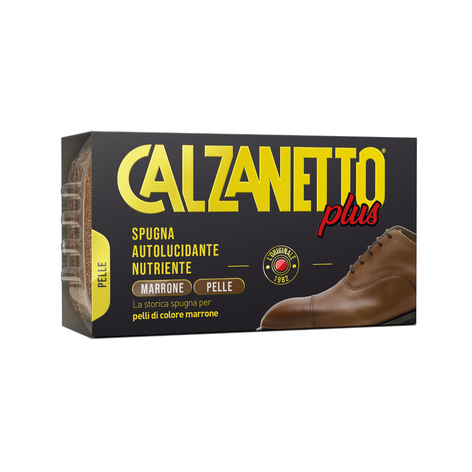 Spugna autolucidante nutriente • Marrone
