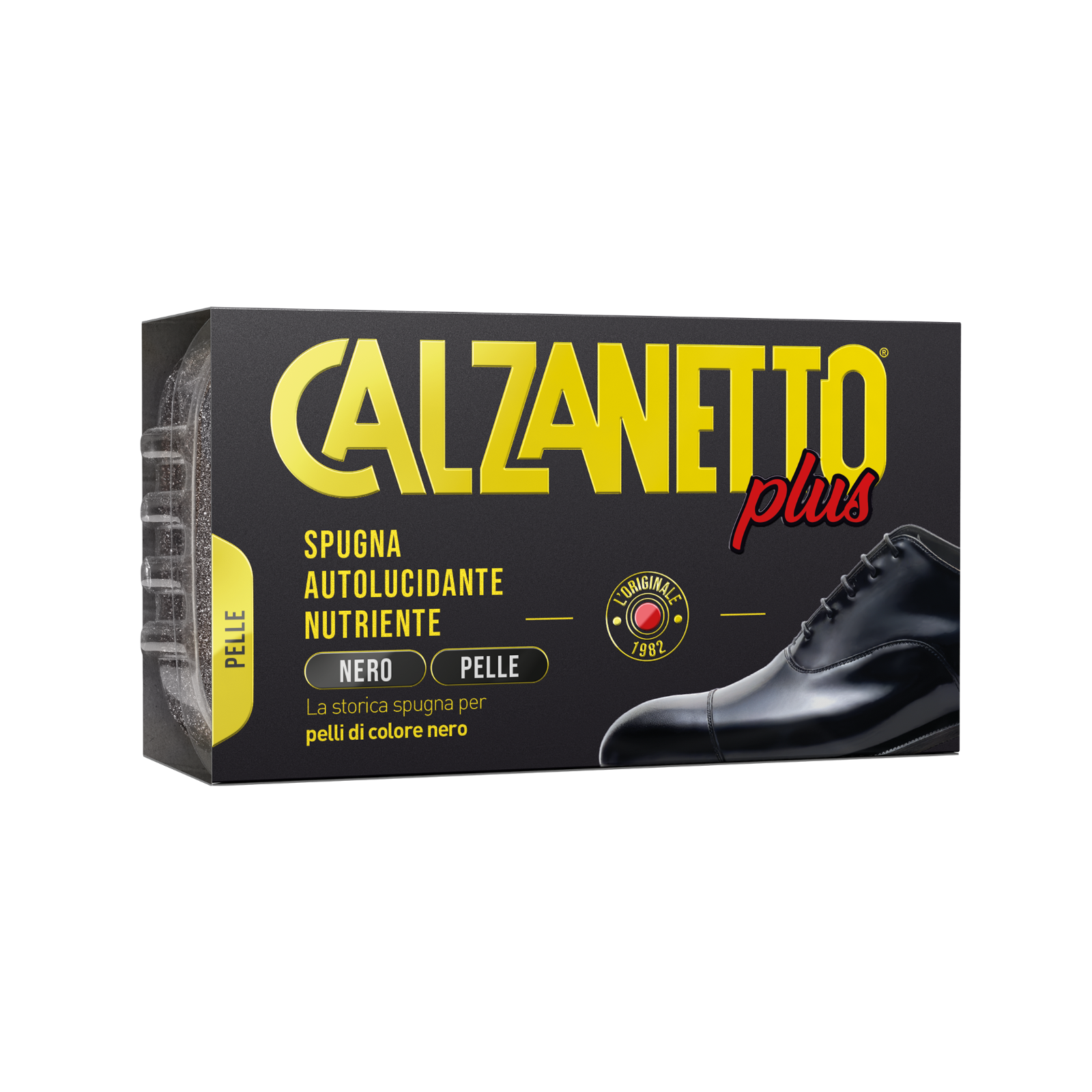 Spugna autolucidante nutriente nero