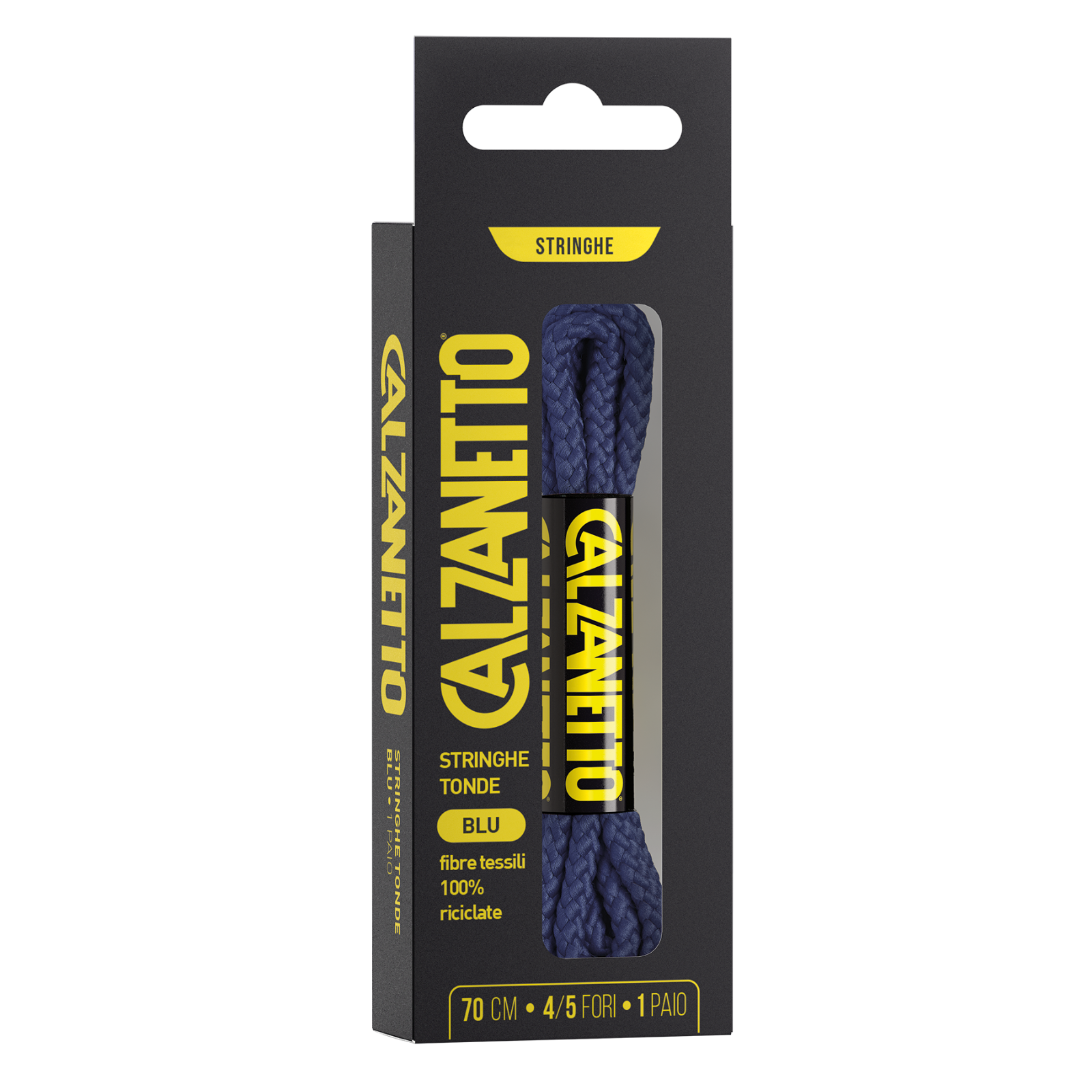 Stringhe tonde • Blu • 70cm